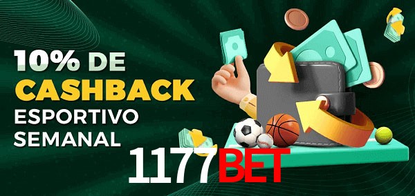 10% de bônus de cashback na 1177Bet